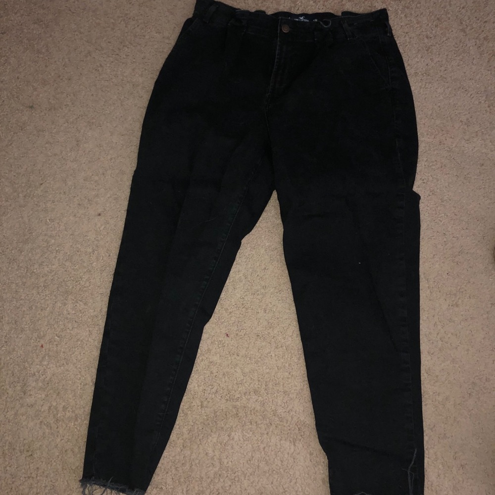 Black paper bag hollister jeans